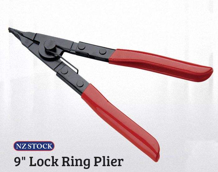 T&E Tools Straight Tip Lock Ring Plier