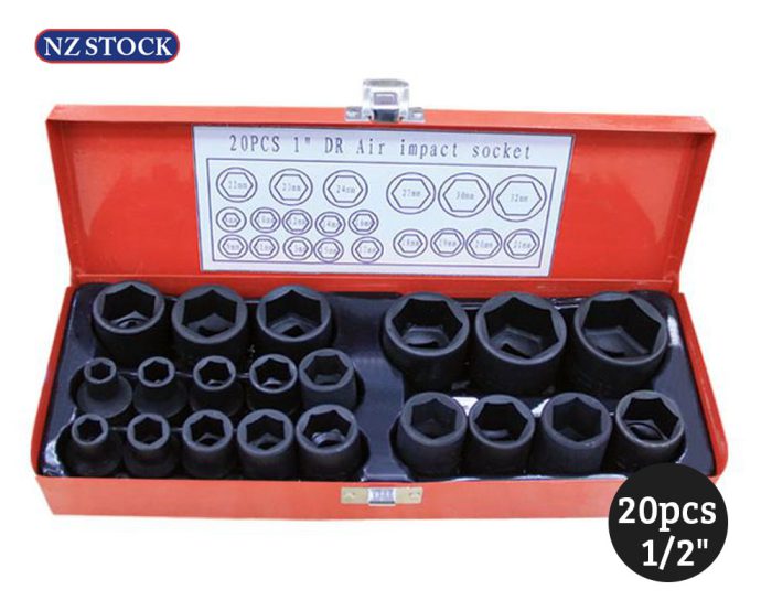 Impact Socket Set 1/2"