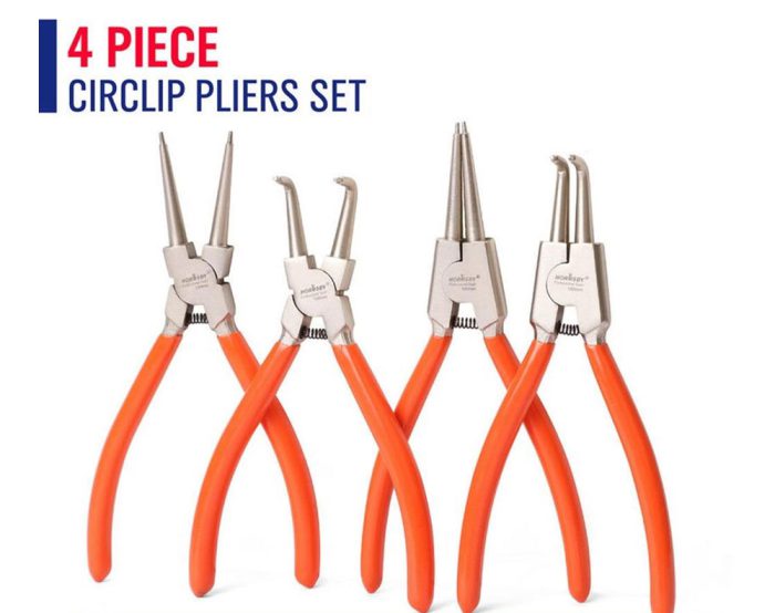 4pcs Circlip Pliers Set