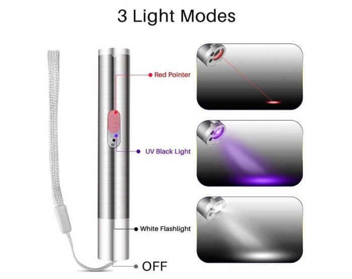 Cat Toy Laser Flashlight