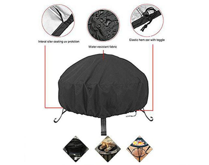 Round Fire Pit Cover