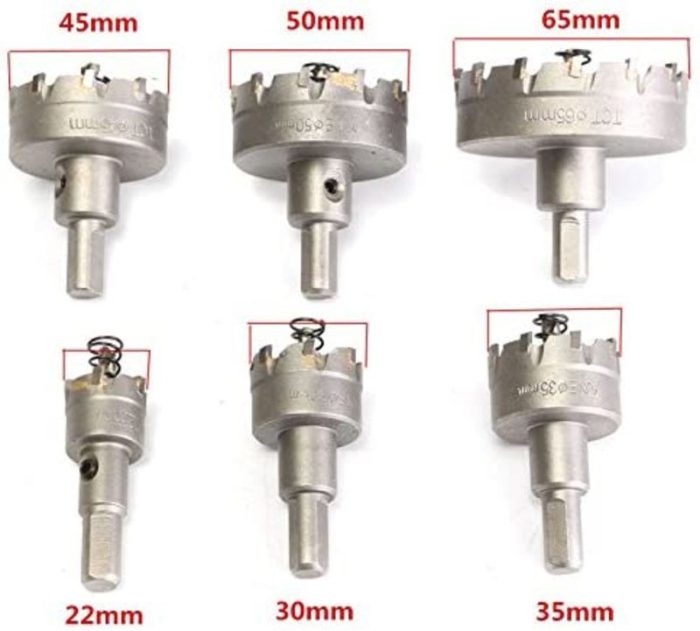 Hole Saw Cutter Drill Bits 6Pcs