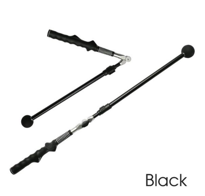 Golf Swing Trainers Practice Tool Black