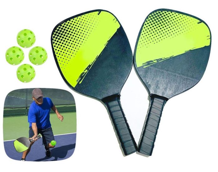 Pickleball Paddles with Balls