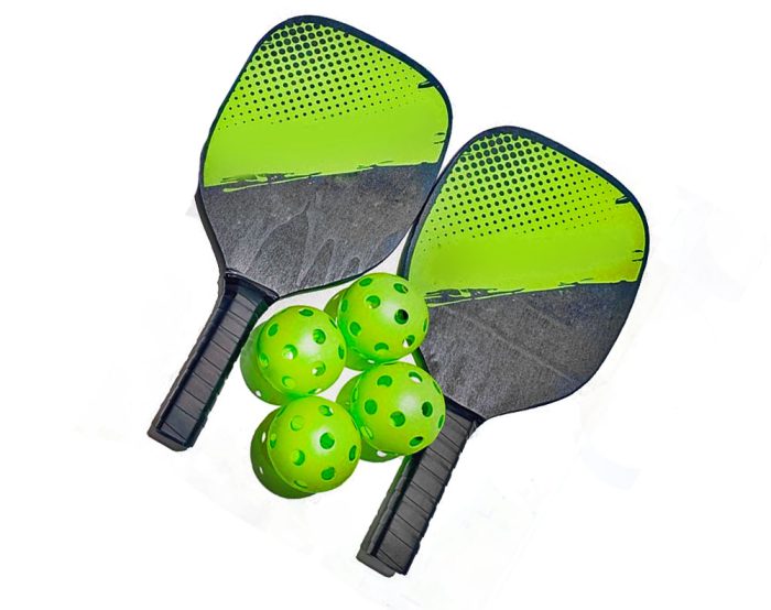 Pickleball Paddles with Balls