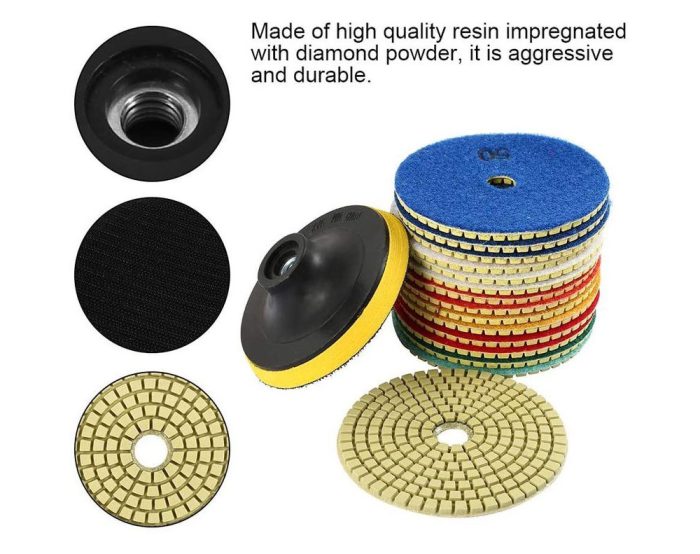 16pcs Diamond Polishing Pads Kit