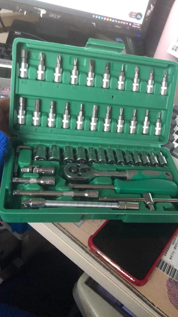 Spanners Socket Set 46Pcs