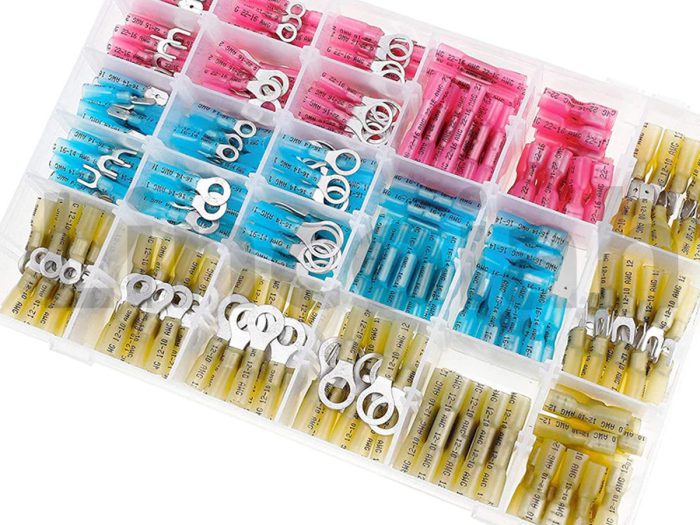 250Pcs Terminal Wire Connectors Set