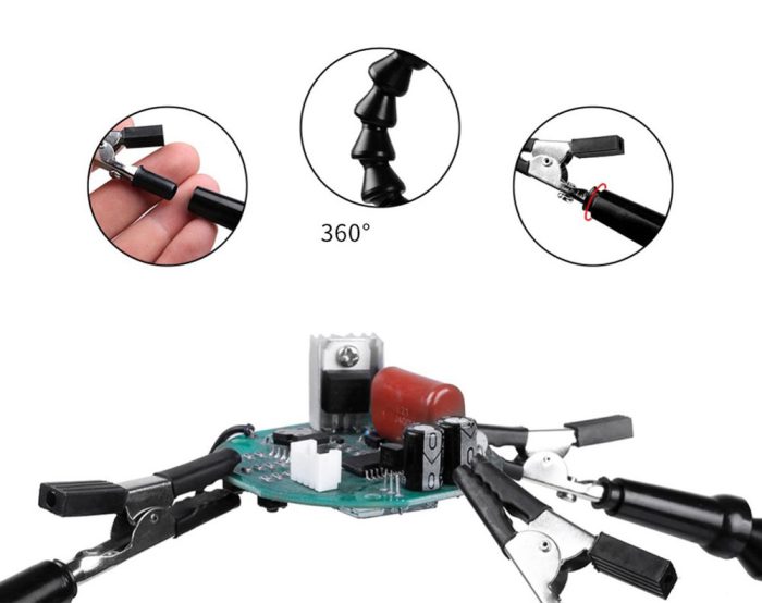 Soldering Station Handheld Magnifier