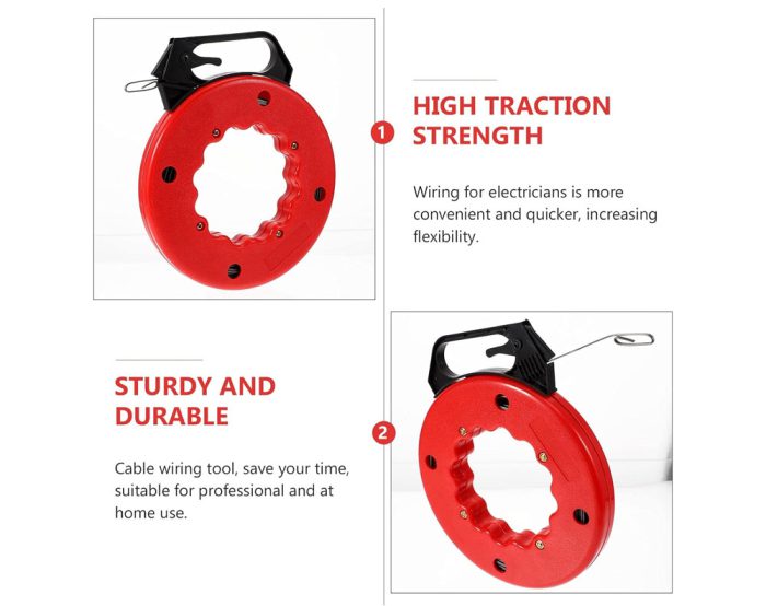 Fish Tape Reel Puller 15M