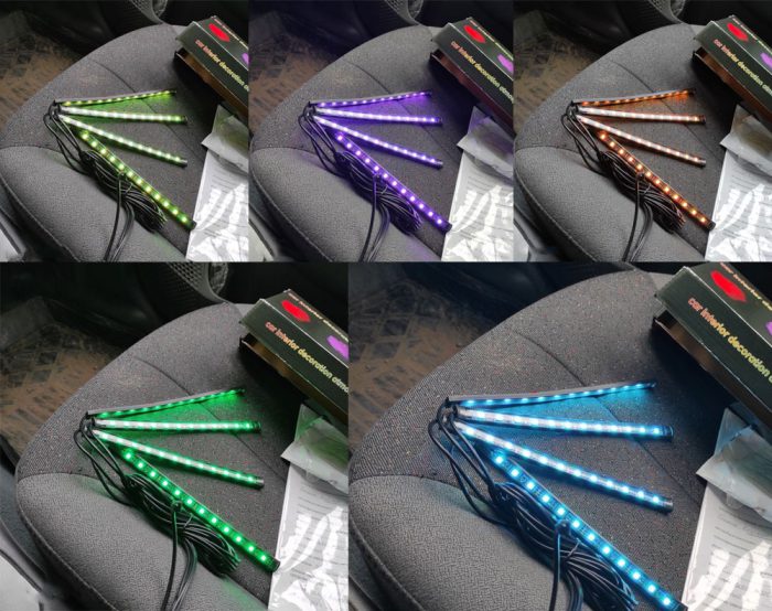 2 Fade Mode Car LED Lights