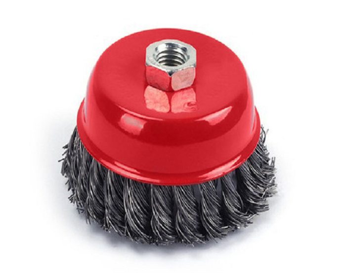 4 x Twist Wire Wheel Brush