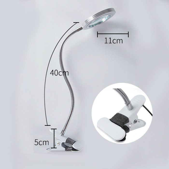 8X Magnifying Lamp Desk Light