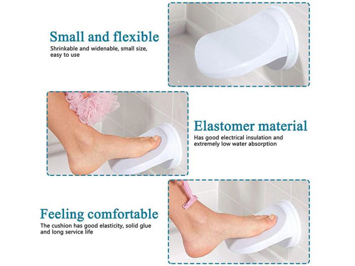 Shower Foot Rest Pedal