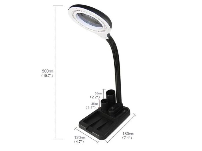 10X LED Magnifying Desk Lamp