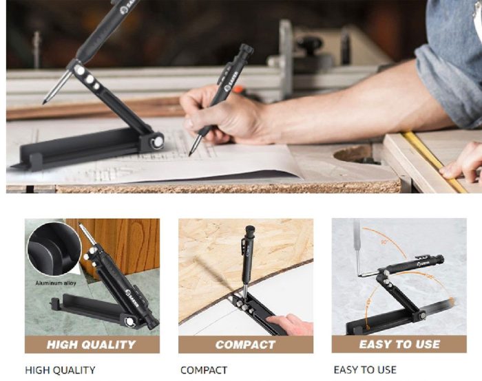 Contour Gauge Scribing Carpenter Tool