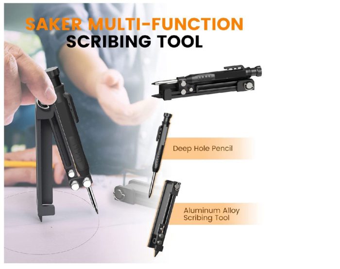 Contour Gauge Scribing Carpenter Tool