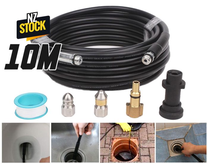 10m Pipe Cleaning Kit