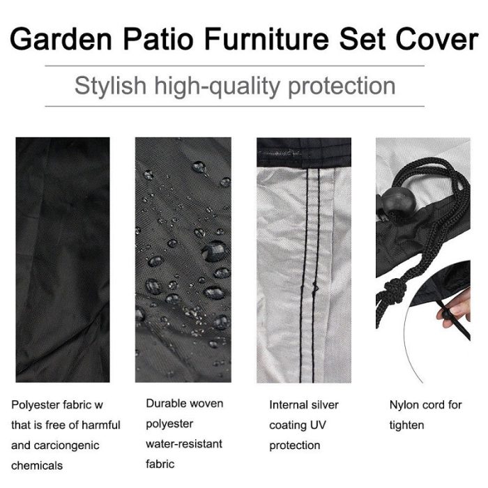 Garden Furniture Cover 325x208x58CM