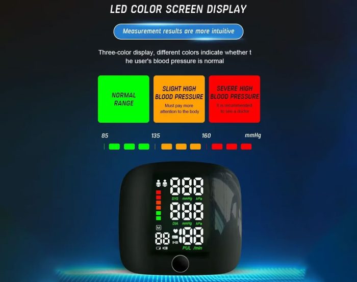 Blood Pressure Pulse Monitor