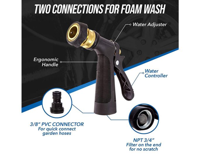 1L Foam Gun Car Wash Kit