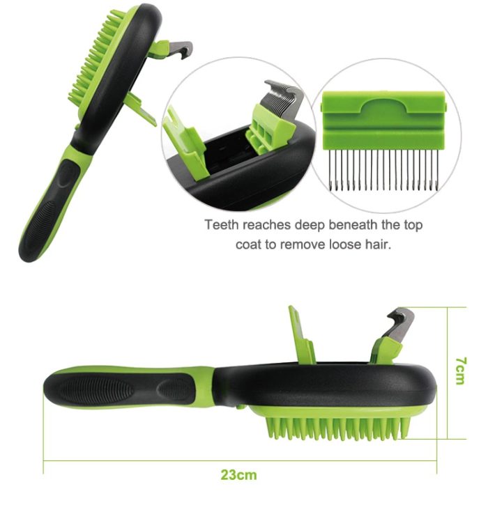 5 in 1 Pet Grooming Brush Massager Kit