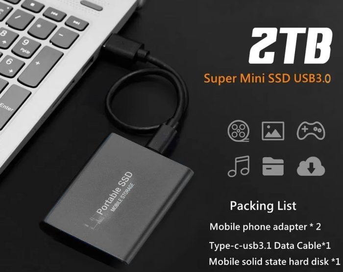 External Hard Drive 2TB