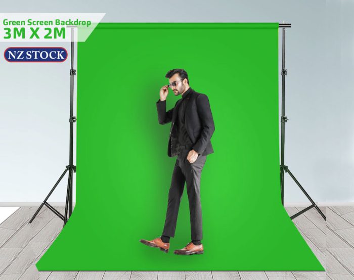 Chromakey Green Screen Backdrop 3M X 2M