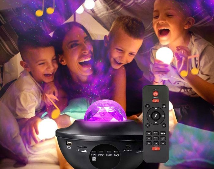 Music Starry Night Light Projector