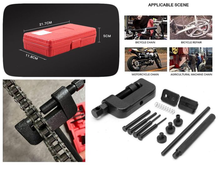 Chain Breaker Riveting Tool Kit