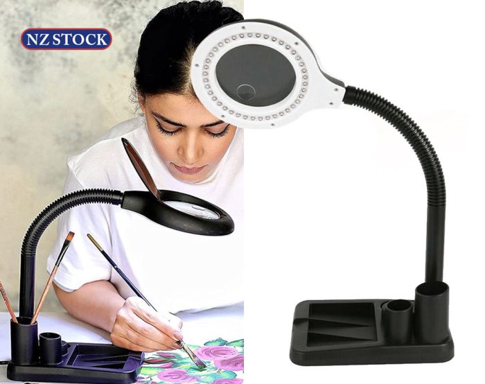 10X LED Magnifying Desk Lamp