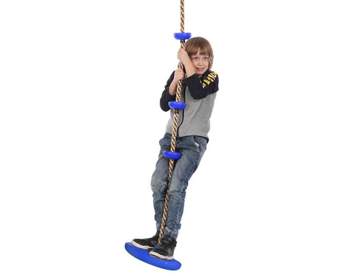 Kids Swing Climbing Rope - Blue