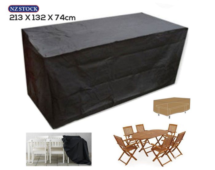 Furniture Cover Black - 213 X 132 X 74cm