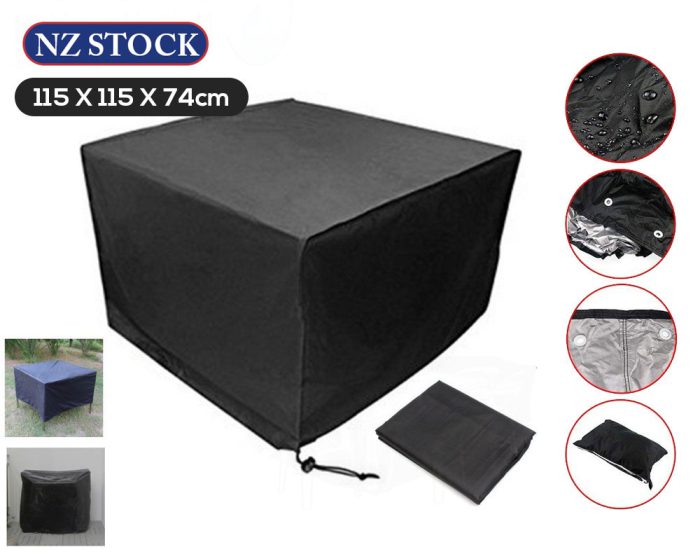 Furniture Cover Black - 115 X 115 X 74cm