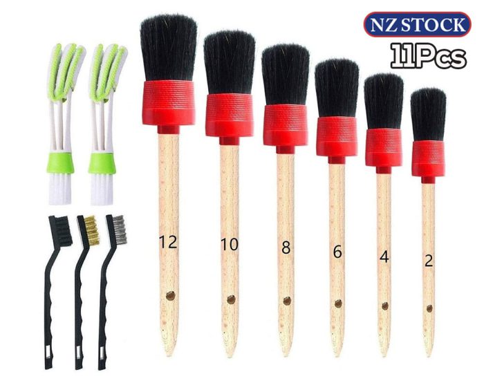 Car Cleaning Brushes Set 11PCS