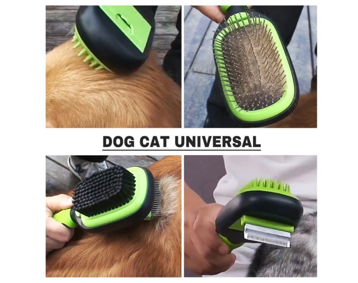 5 in 1 Pet Grooming Brush Massager Kit