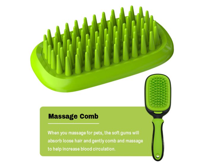 5 in 1 Pet Grooming Brush Massager Kit