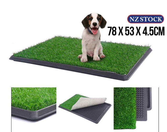 Pet Grass Pad Potty Training Indoor Toilet