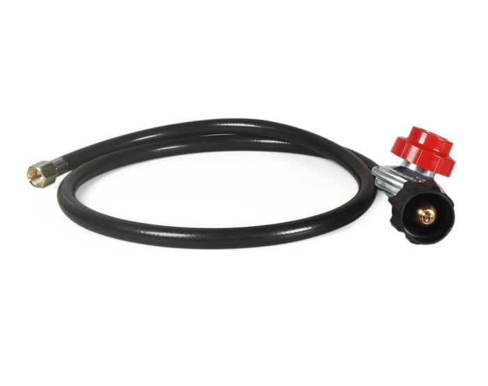 30PSIG Propane Regulator High Pressure LPG BBQ Gas Burner Stove Fryer With Hose New