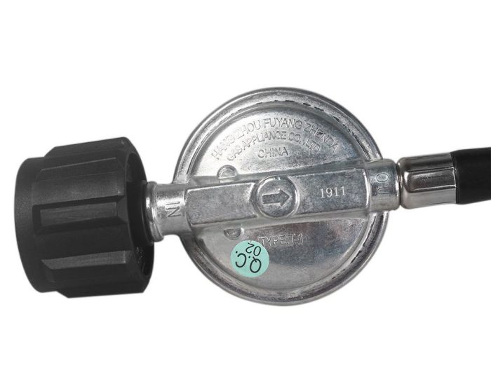 30PSIG Propane Regulator High Pressure LPG BBQ Gas Burner Stove Fryer With Hose New