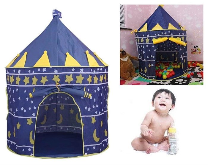 Blue Kids Play Tent