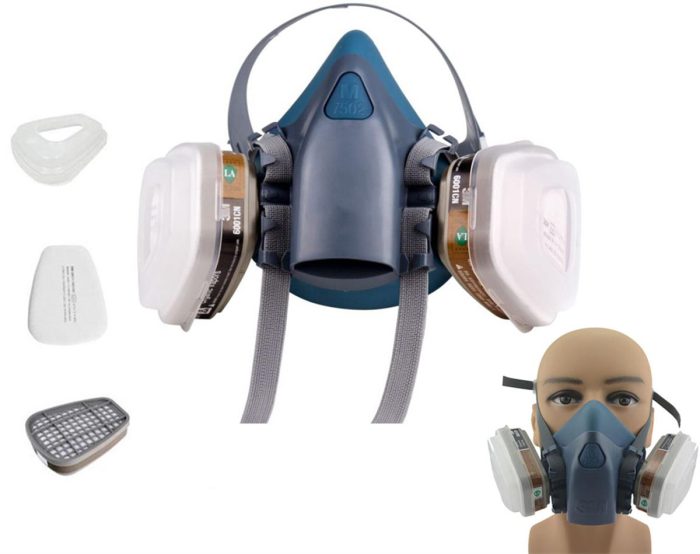 Respirator Gas Mask heavy duty high quality