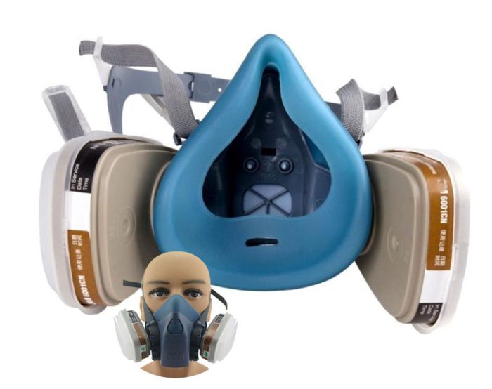 Respirator Gas Mask heavy duty high quality