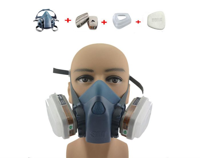 Respirator Gas Mask heavy duty high quality