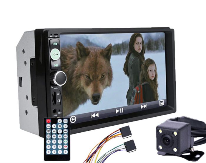 Car Stereo 2 DIN Bluetooth + Reversing Camera