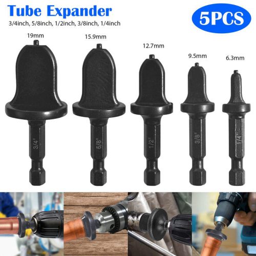 5PCS Tube Expander Tools Drill Bits