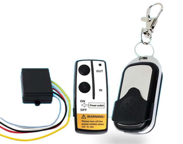 Wireless Winch Remote Control Kit 12V 50FT