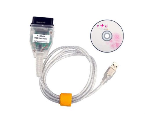 USB OBD2 INPA K+CAN Cable