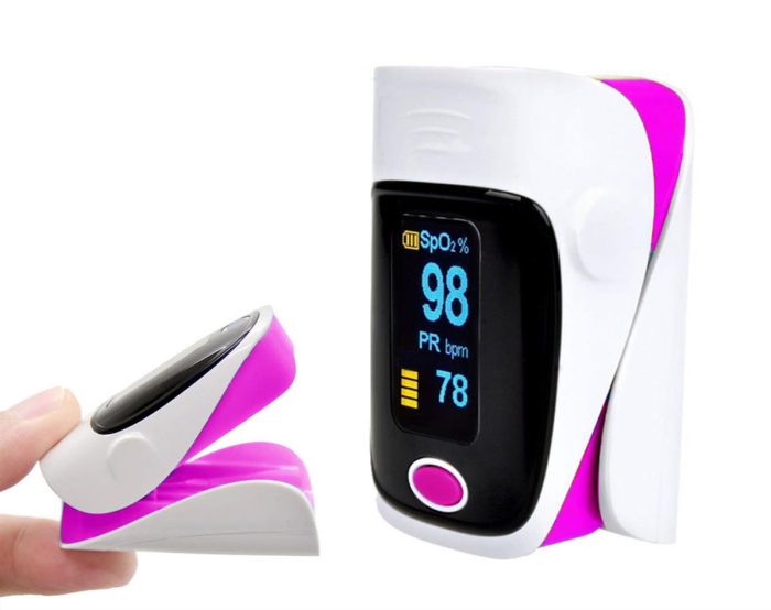 Pulse Oximeter Pink