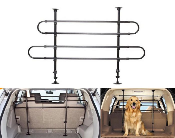 Car Pet Dog Barrier 2 Bar